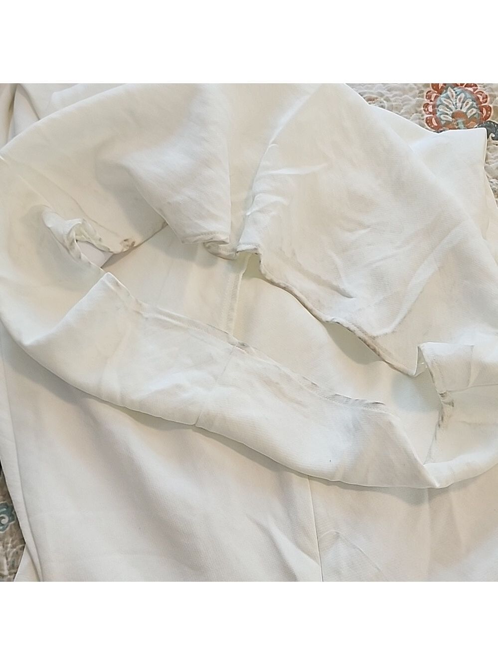 NWT Zara Cut Out Chain Detail White Dress - Picture 17 of 17